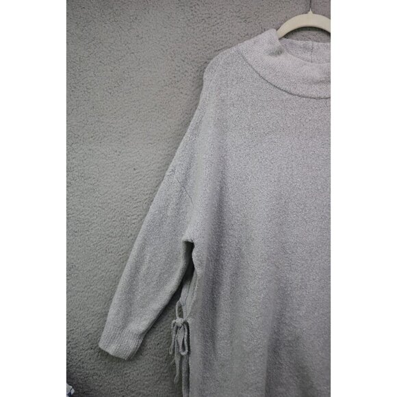 Pure Jill 3/4 Sleeve Open Sides Mock Neck Sweater-Size M/L-Minimalist - Picture 3 of 10